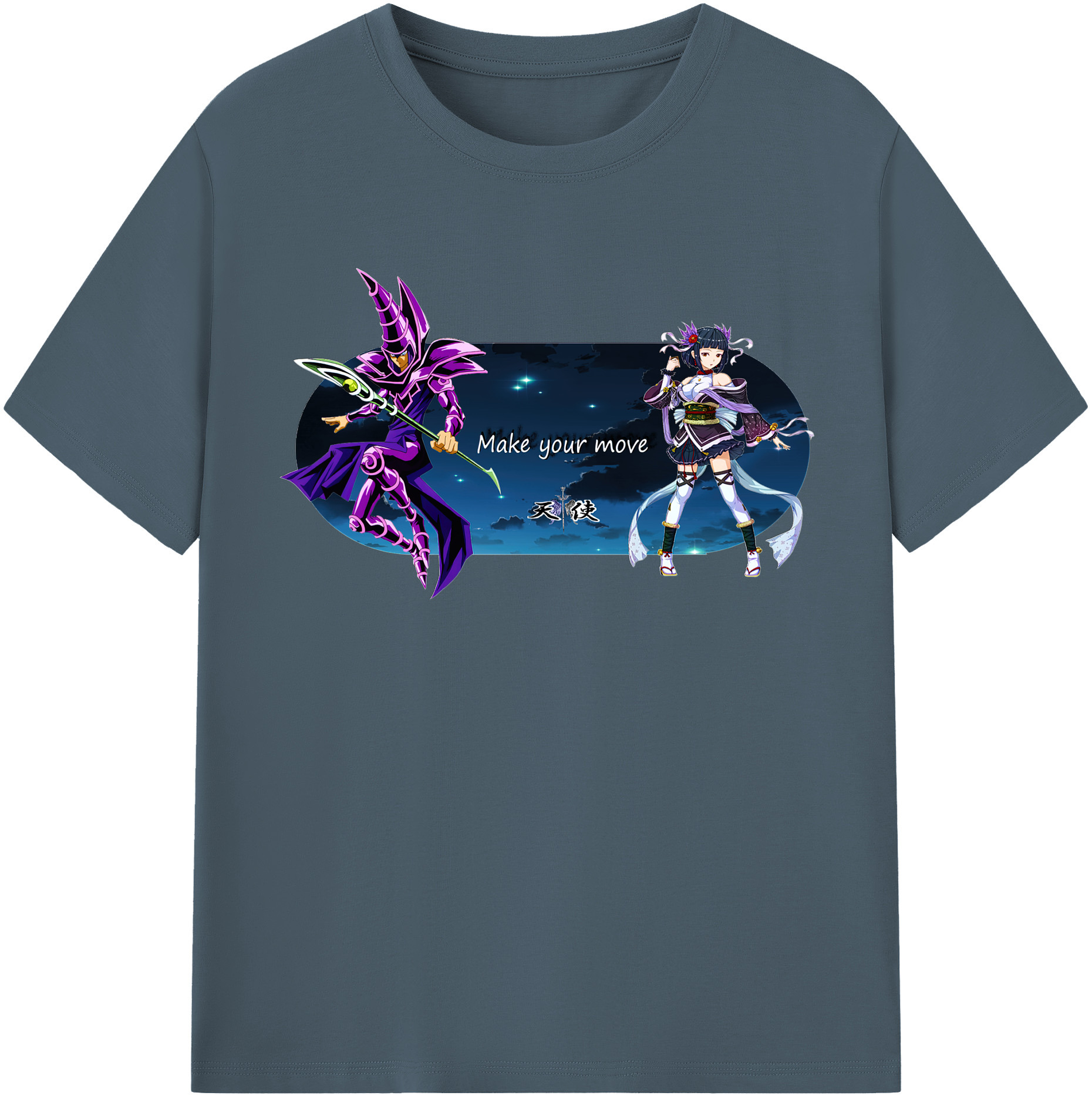 （画像用） 遊☆戯☆王 Yu-Gi-Oh! 綿100％半袖Tシャツ（フロントプリント）